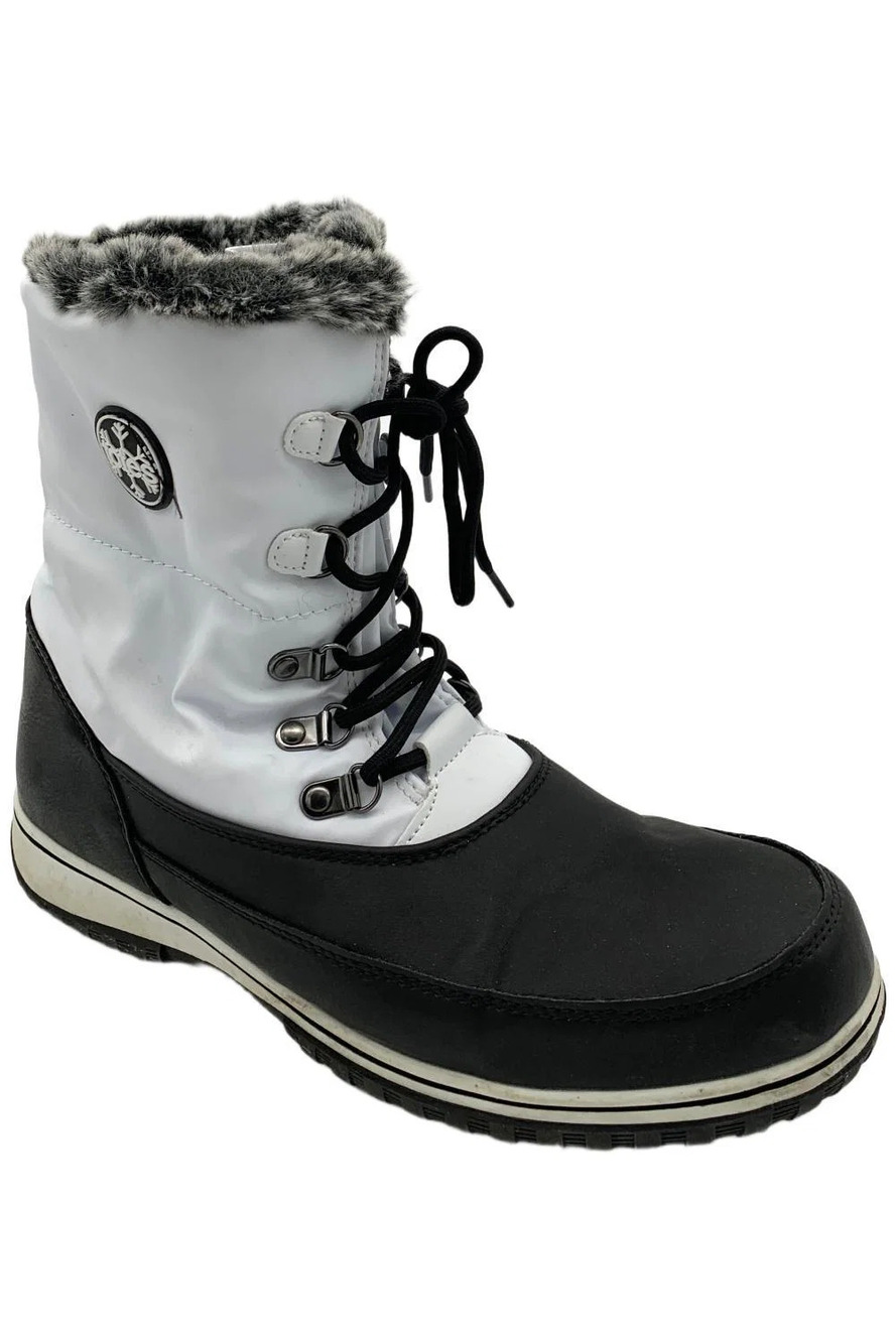 Totes Women's Avery Winter Boots White - Medium